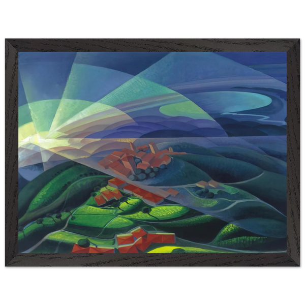 Aurora Volando - 1933 by Gerardo Dottori — Framed art print at Zephyeer