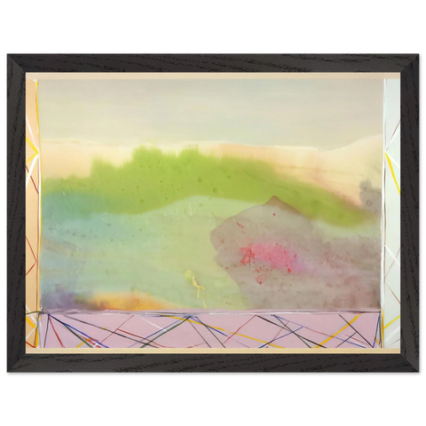 A Vision - 1988 by Ronnie Landfield — Framed art print at Zephyeer