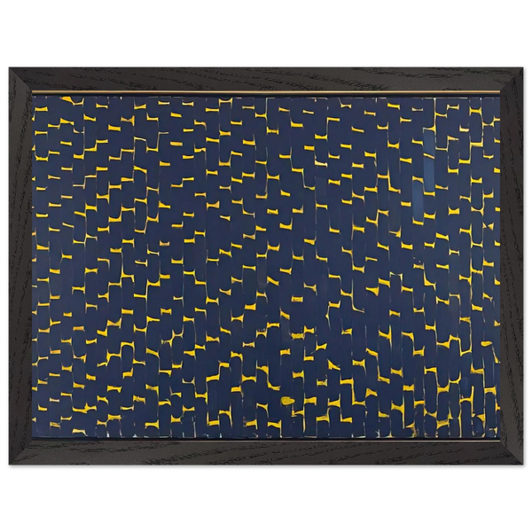 LATE NIGHT REFLECTIONS 1972 by Alma Woodsey Thomas — Framed art print at Zephyeer