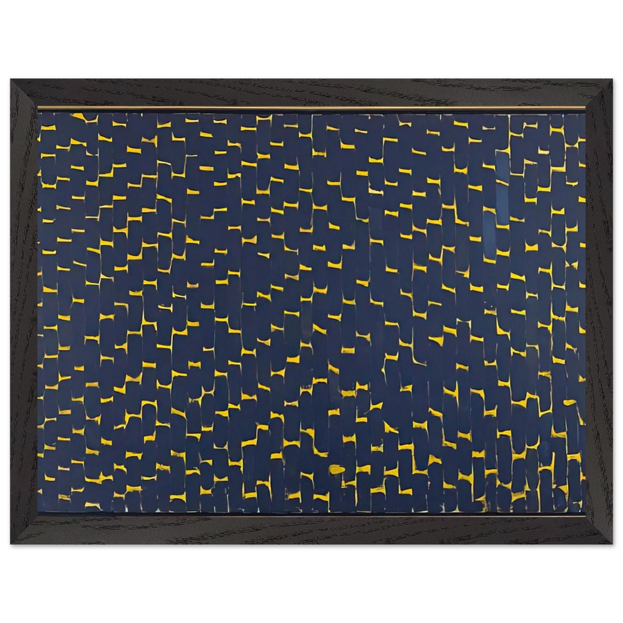 LATE NIGHT REFLECTIONS 1972 by Alma Woodsey Thomas — Framed art print at Zephyeer