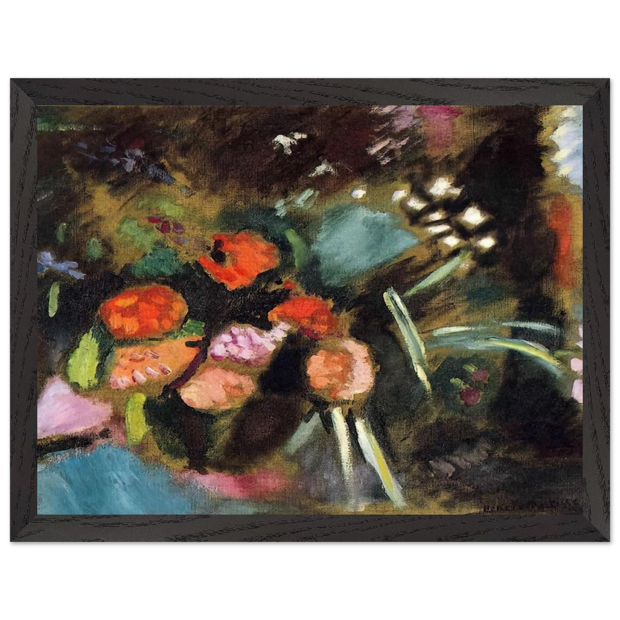 FLOWERS 1906 by Henri Matisse — Framed art print at Zephyeer