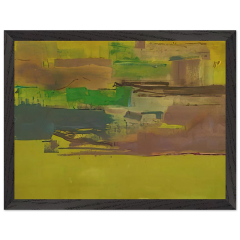 August Deep - 1978 by Helen Frankenthaler — Framed art print at Zephyeer