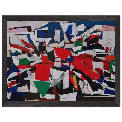 Struggle - 1967 by Robert Goodnough — Framed art print at Zephyeer