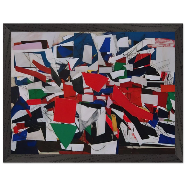 Struggle - 1967 by Robert Goodnough — Framed art print at Zephyeer