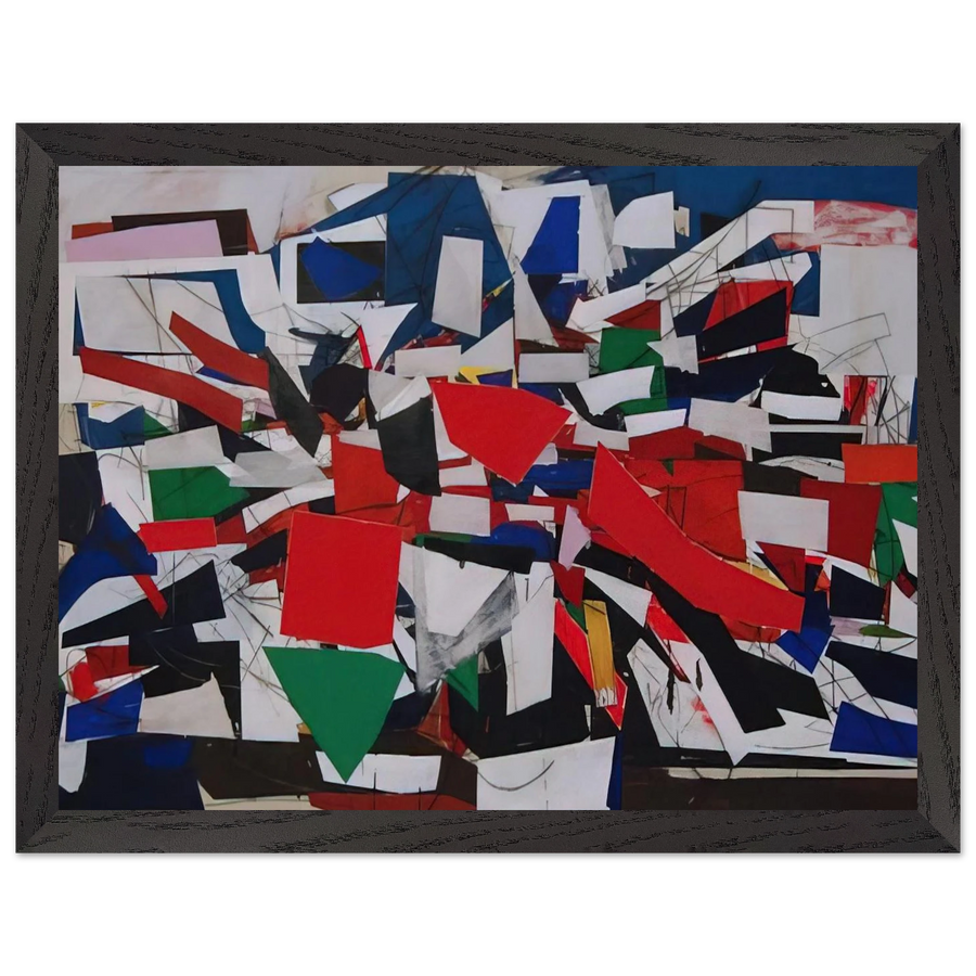 Struggle - 1967 by Robert Goodnough — Framed art print at Zephyeer