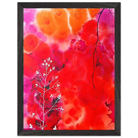 Flower Fantasy by Eyvind Earle — Framed art print at Zephyeer