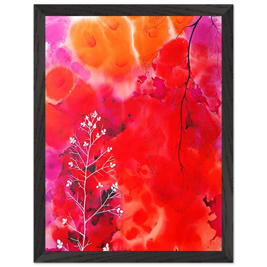 Flower Fantasy by Eyvind Earle — Framed art print at Zephyeer