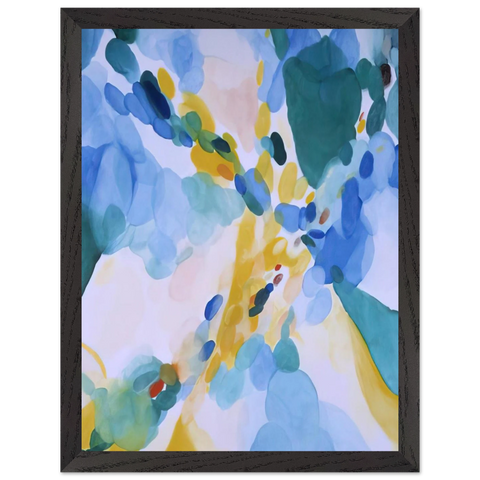 Red Passage by Alice Baber — Framed art print at Zephyeer