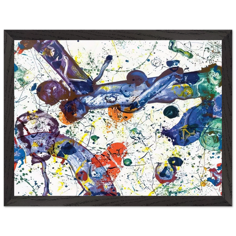 King Corpse  SFS-288 by Sam Francis — Framed art print at Zephyeer