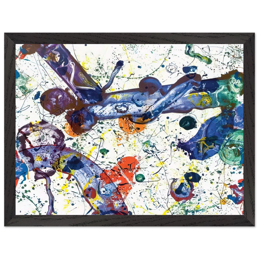 King Corpse  SFS-288 by Sam Francis — Framed art print at Zephyeer