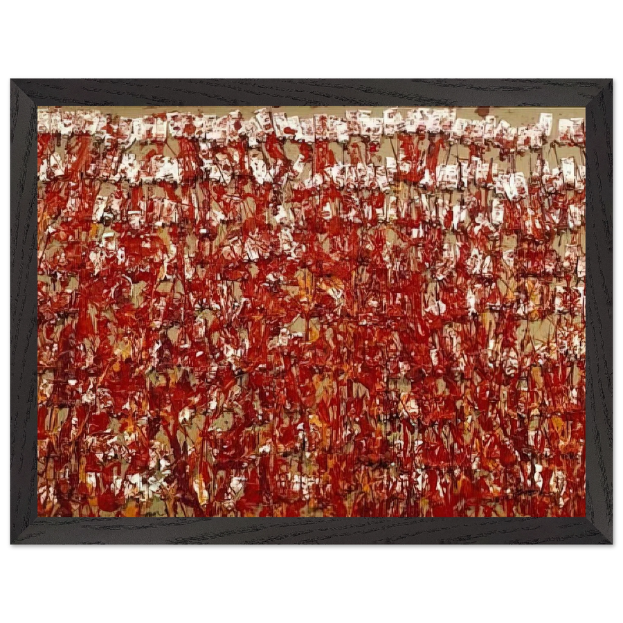 Red Tubes of Paint - 1980 by Arman — Framed art print at Zephyeer