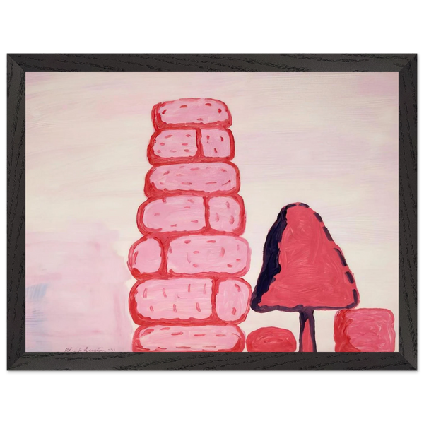 UNTITLED WALL by Philip Guston — Framed art print at Zephyeer