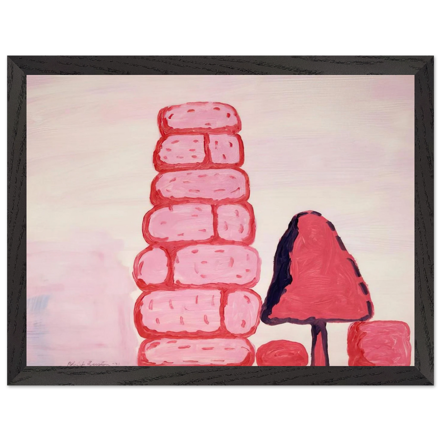 UNTITLED WALL by Philip Guston — Framed art print at Zephyeer