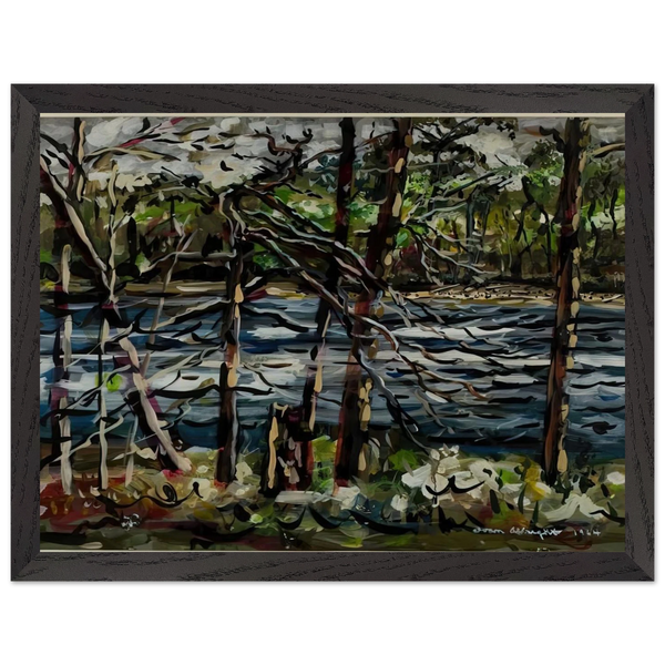 ST MARY S RIVER GEORGIA 1964 by Ivan Albright — Framed art print at Zephyeer