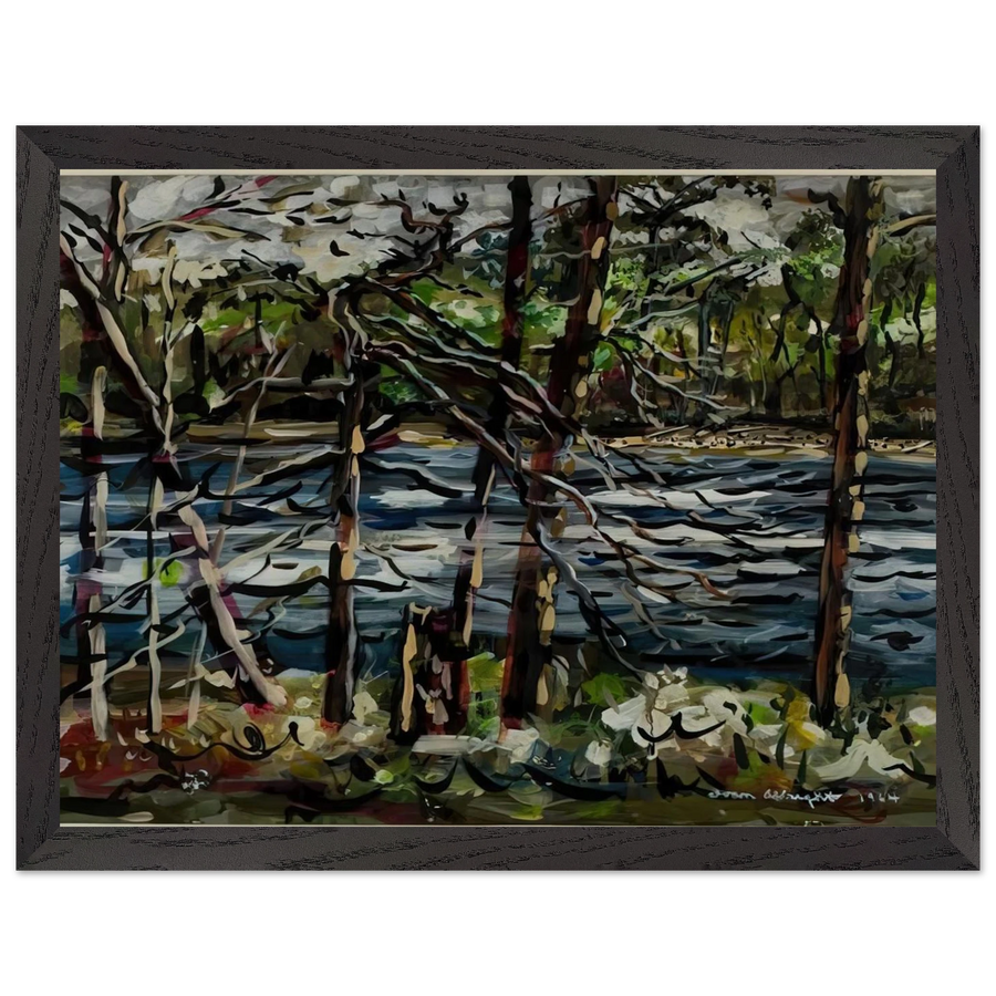 ST MARY S RIVER GEORGIA 1964 by Ivan Albright — Framed art print at Zephyeer