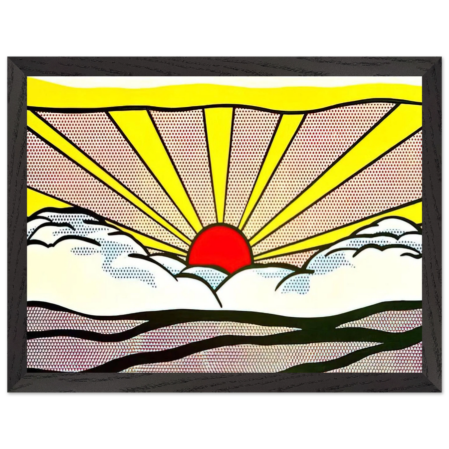 SUNRISE 1965 by Roy Lichtenstein — Framed art print at Zephyeer