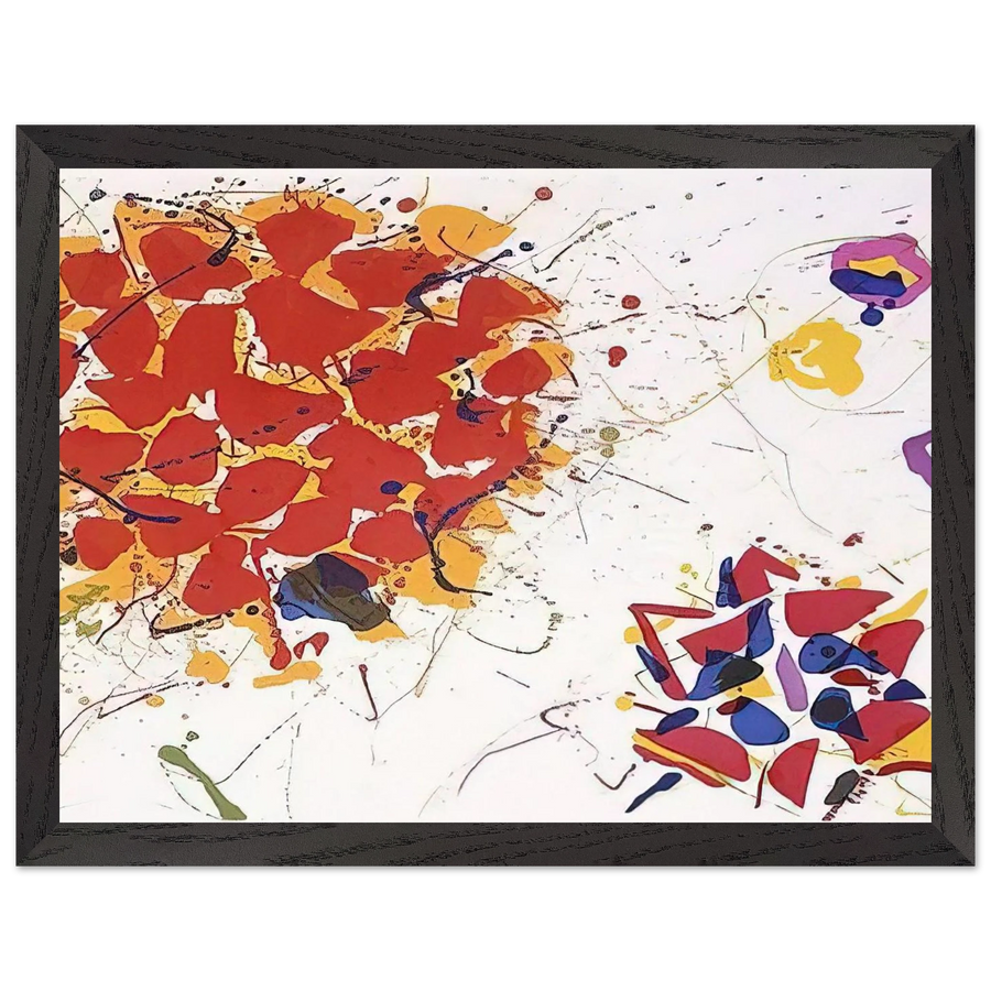 Untitled  L. I88; SFE 065 by Sam Francis — Framed art print at Zephyeer