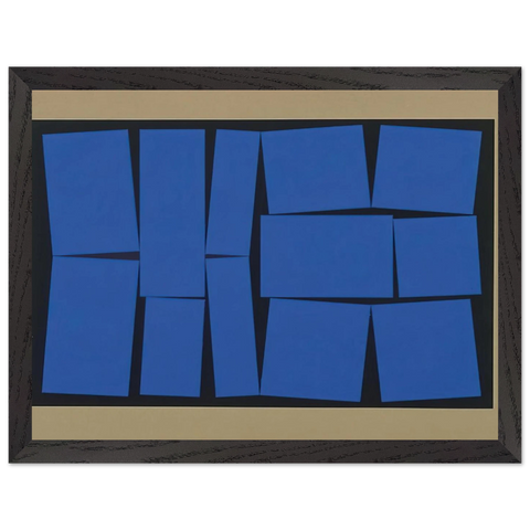 Metaesquema 19 - 1958 by Helio Oiticica — Framed art print at Zephyeer