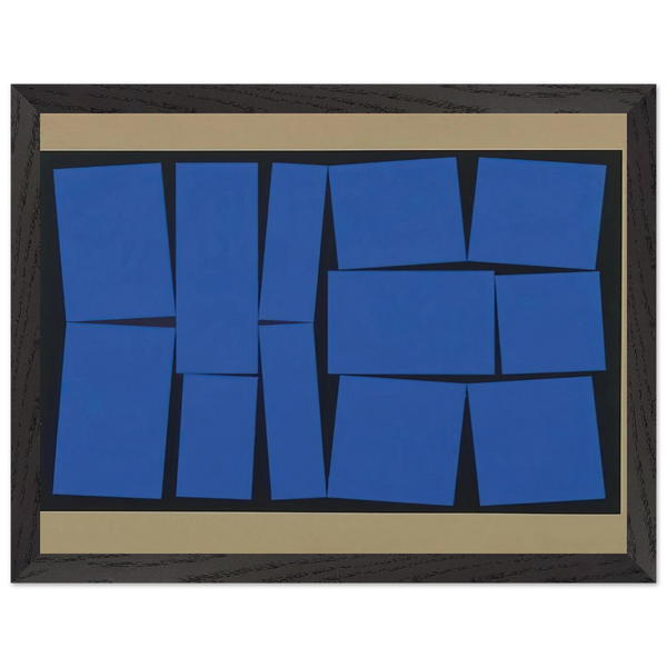 Metaesquema 19 - 1958 by Helio Oiticica — Framed art print at Zephyeer
