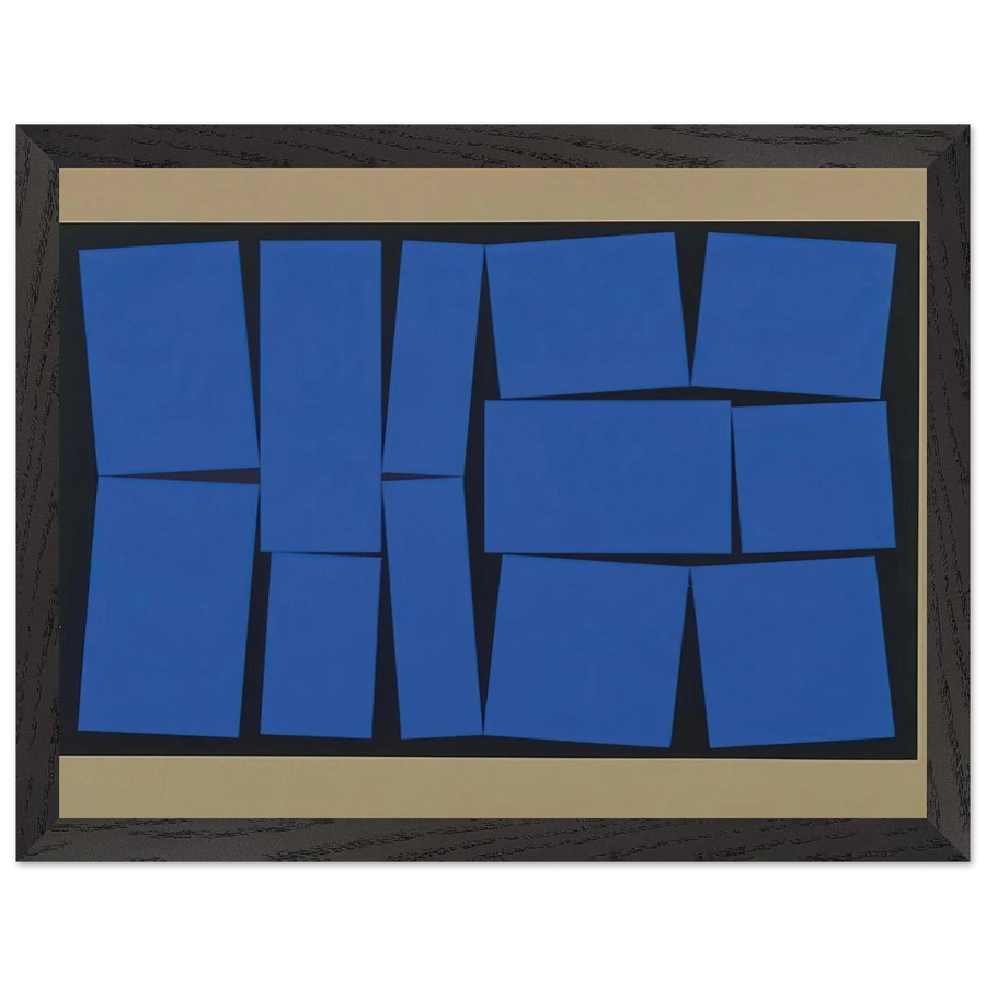 Metaesquema 19 - 1958 by Helio Oiticica — Framed art print at Zephyeer