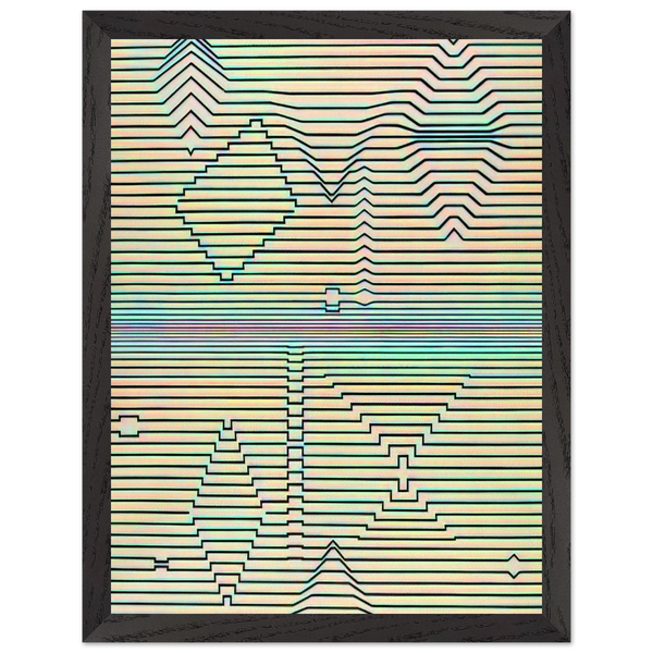 Birth by Victor Vasarely — Framed art print at Zephyeer