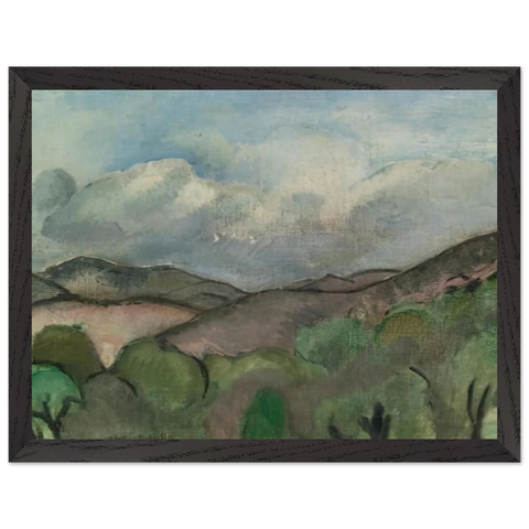 LE MONT CHAUVE A NICE 1918 by Henri Matisse — Framed art print at Zephyeer
