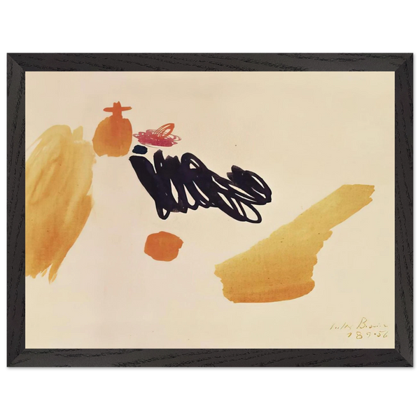 18.9.56 - 1956 by Julius Bissier — Framed art print at Zephyeer