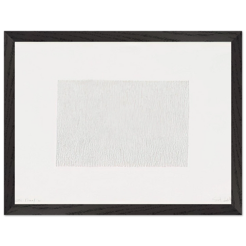 Vertical Lines, Not Touching by Sol LeWitt — Framed art print at Zephyeer