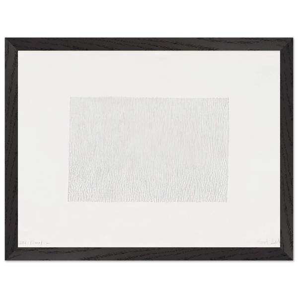 Vertical Lines, Not Touching by Sol LeWitt — Framed art print at Zephyeer
