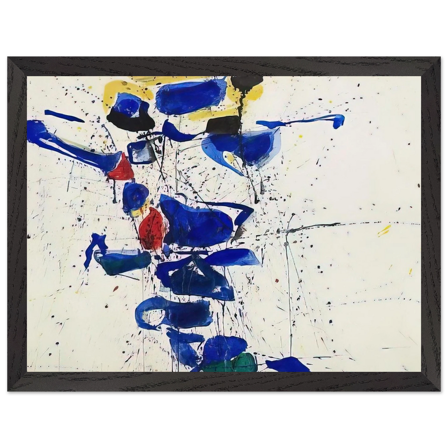 Untitled  SF59-531 by Sam Francis — Framed art print at Zephyeer