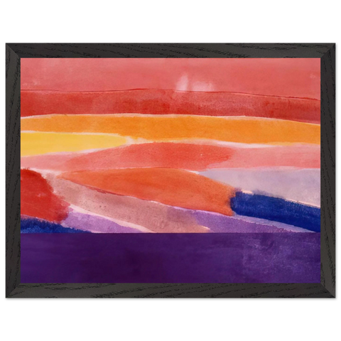 Surface Of Coral - 1981 by Ronnie Landfield — Framed art print at Zephyeer