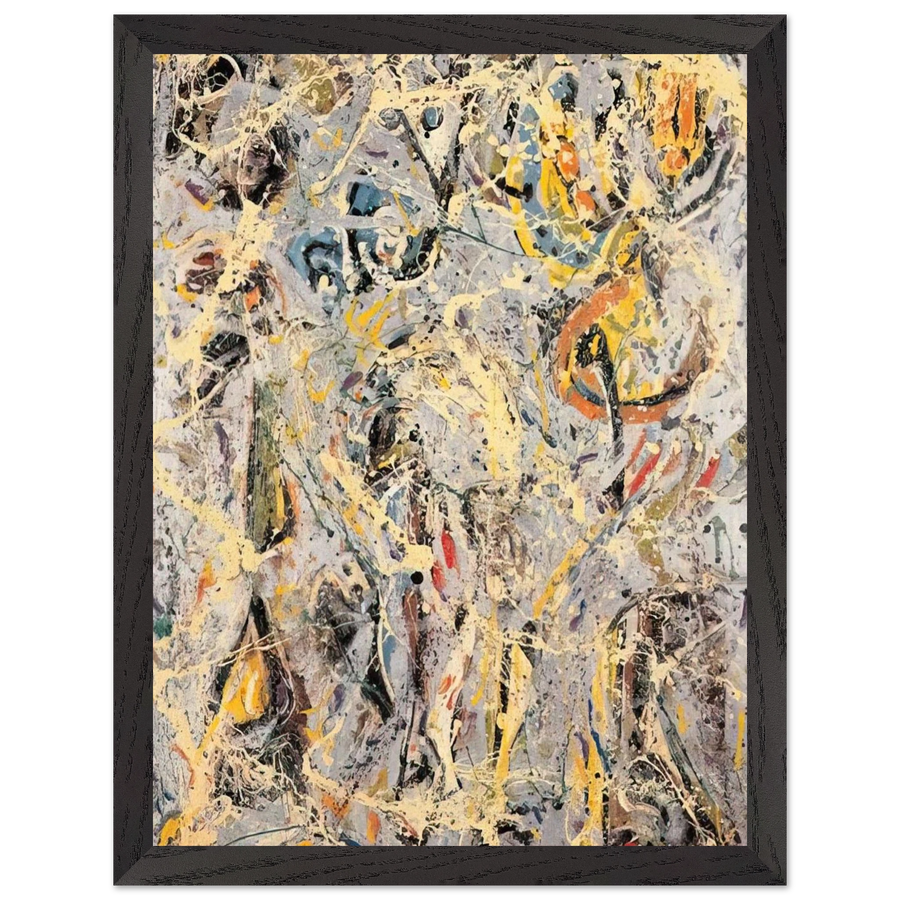 GALAXY 1947 by Jackson Pollock — Framed art print at Zephyeer