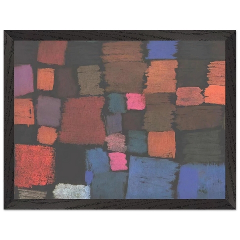 COMING TO BLOOM 1934 by Paul Klee — Framed art print at Zephyeer