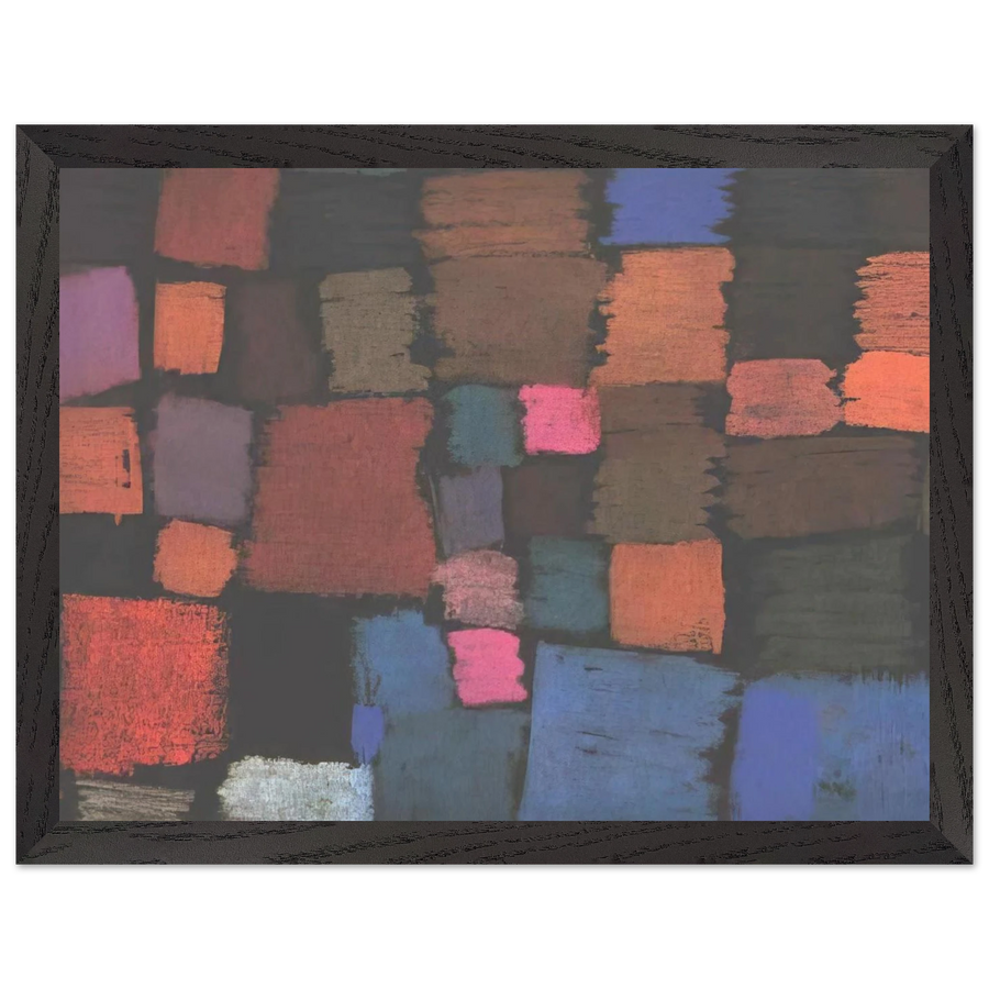 COMING TO BLOOM 1934 by Paul Klee — Framed art print at Zephyeer