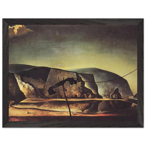 MOUNTAIN LAKE by Salvador Dali — Framed art print at Zephyeer