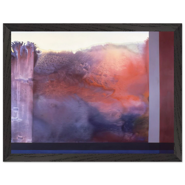 Rose's Painting - 1986 by Ronnie Landfield — Framed art print at Zephyeer