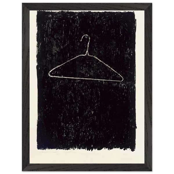 COAT HANGER II by Jasper Johns — Framed art print at Zephyeer
