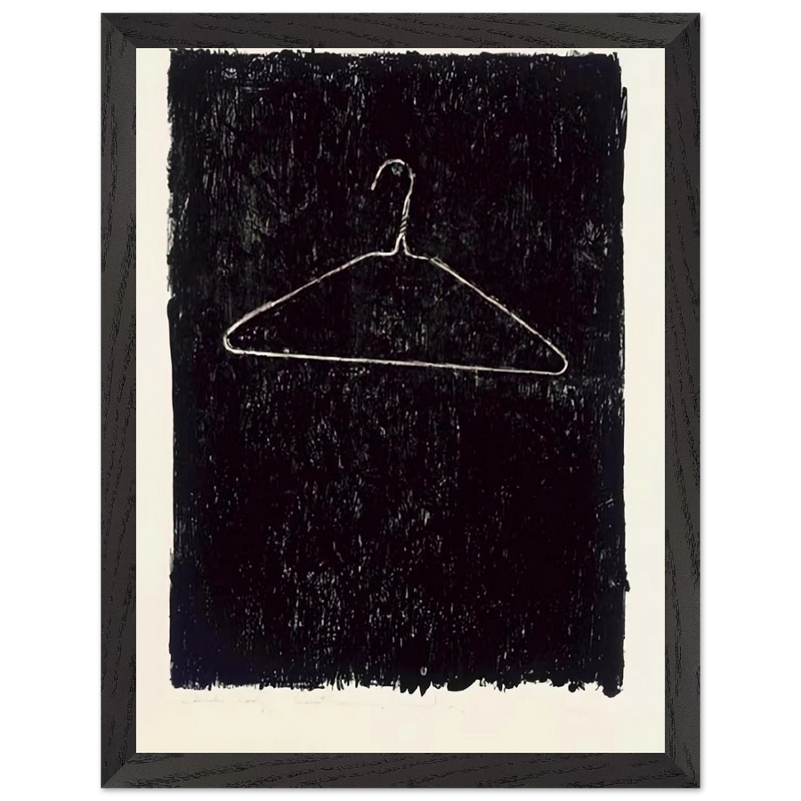 COAT HANGER II by Jasper Johns — Framed art print at Zephyeer