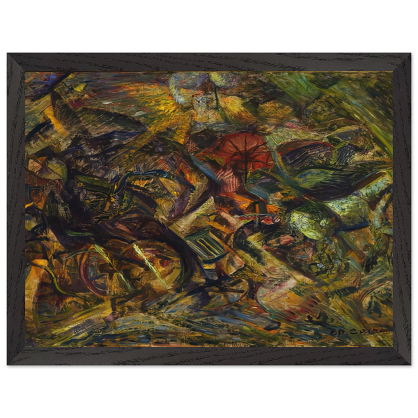 JOLTS OF A CAB 1911 by Carlo Carra — Framed art print at Zephyeer