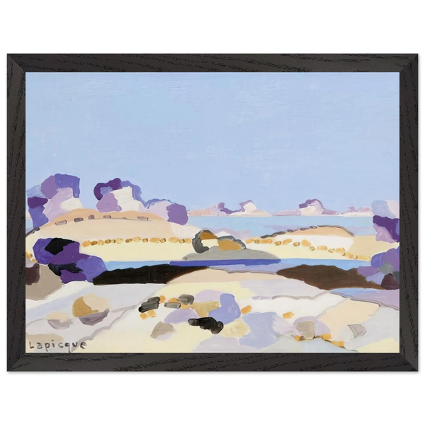 Lagune bretonne - 1959 by Charles Lapicque — Framed art print at Zephyeer