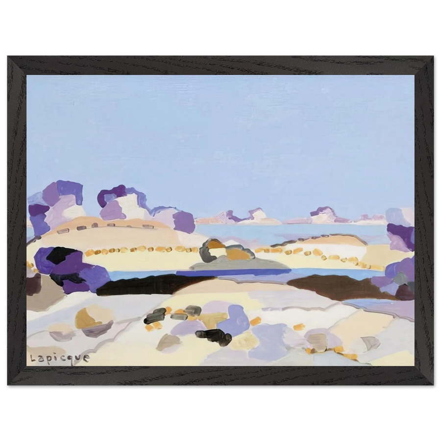 Lagune bretonne - 1959 by Charles Lapicque — Framed art print at Zephyeer