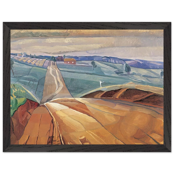 Landscape at Pentecost - 1929 by Grace Cossington Smith — Framed art print at Zephyeer
