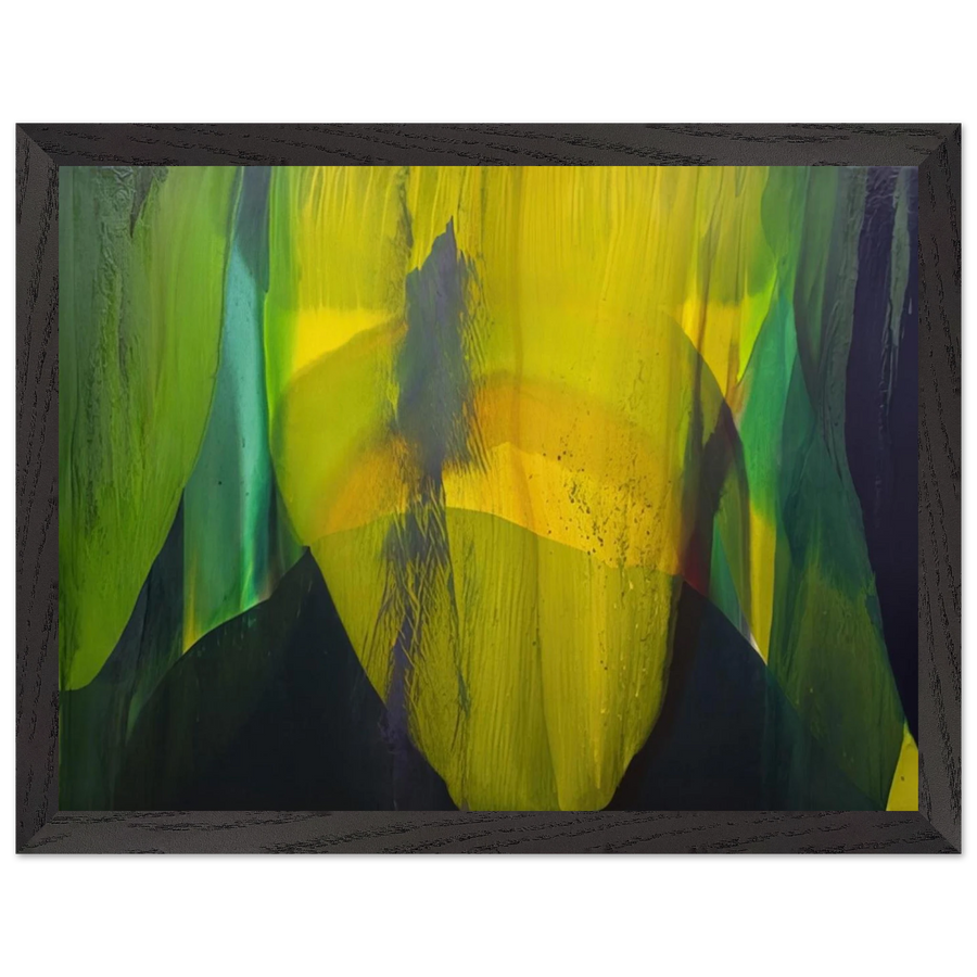 Phenomena Lasting Dawn - 1977 by Paul Jenkins — Framed art print at Zephyeer