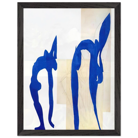 BLUE NUDES by Henri Matisse — Framed art print at Zephyeer