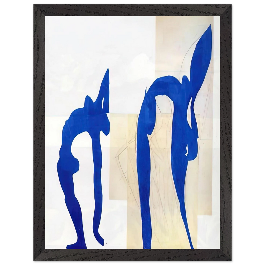 BLUE NUDES by Henri Matisse — Framed art print at Zephyeer