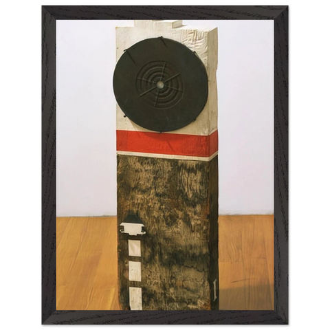 French Atomic Bomb by Robert Indiana — Framed art print at Zephyeer