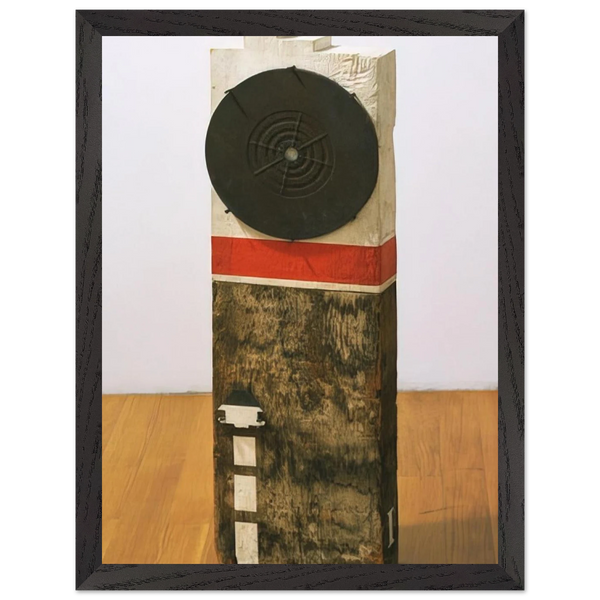 French Atomic Bomb by Robert Indiana — Framed art print at Zephyeer