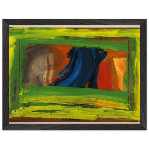 Night and Day - 1999 by Howard Hodgkin — Framed art print at Zephyeer