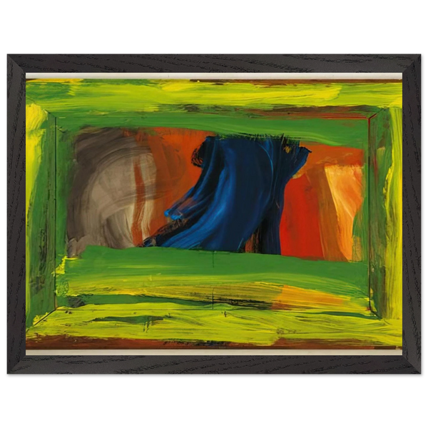 Night and Day - 1999 by Howard Hodgkin — Framed art print at Zephyeer