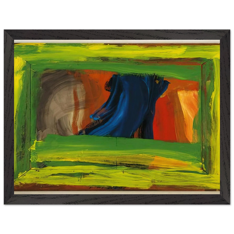 Night and Day - 1999 by Howard Hodgkin — Framed art print at Zephyeer